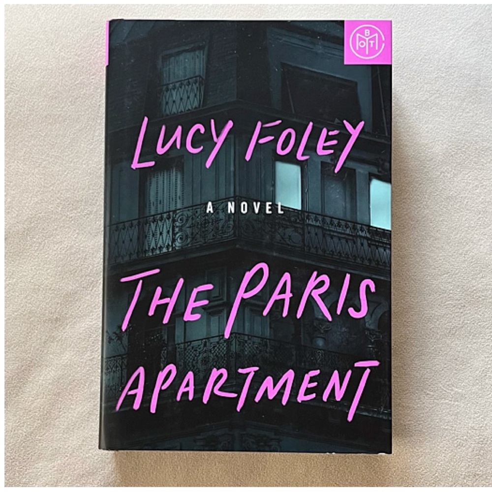 Bestseller THE PARIS APARTMENT by LUCY FOLEY Hardcover Mystery Novel NEW
